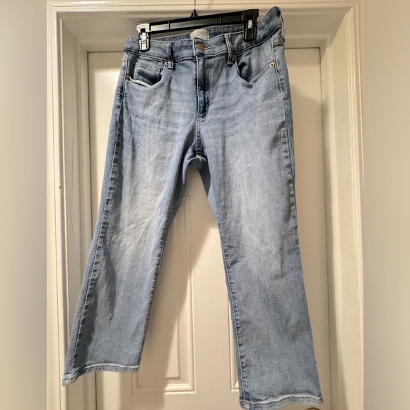 Universal Thread High Rise Slim Straight Jeans - size 12/31 Short - Picture 1 of 4